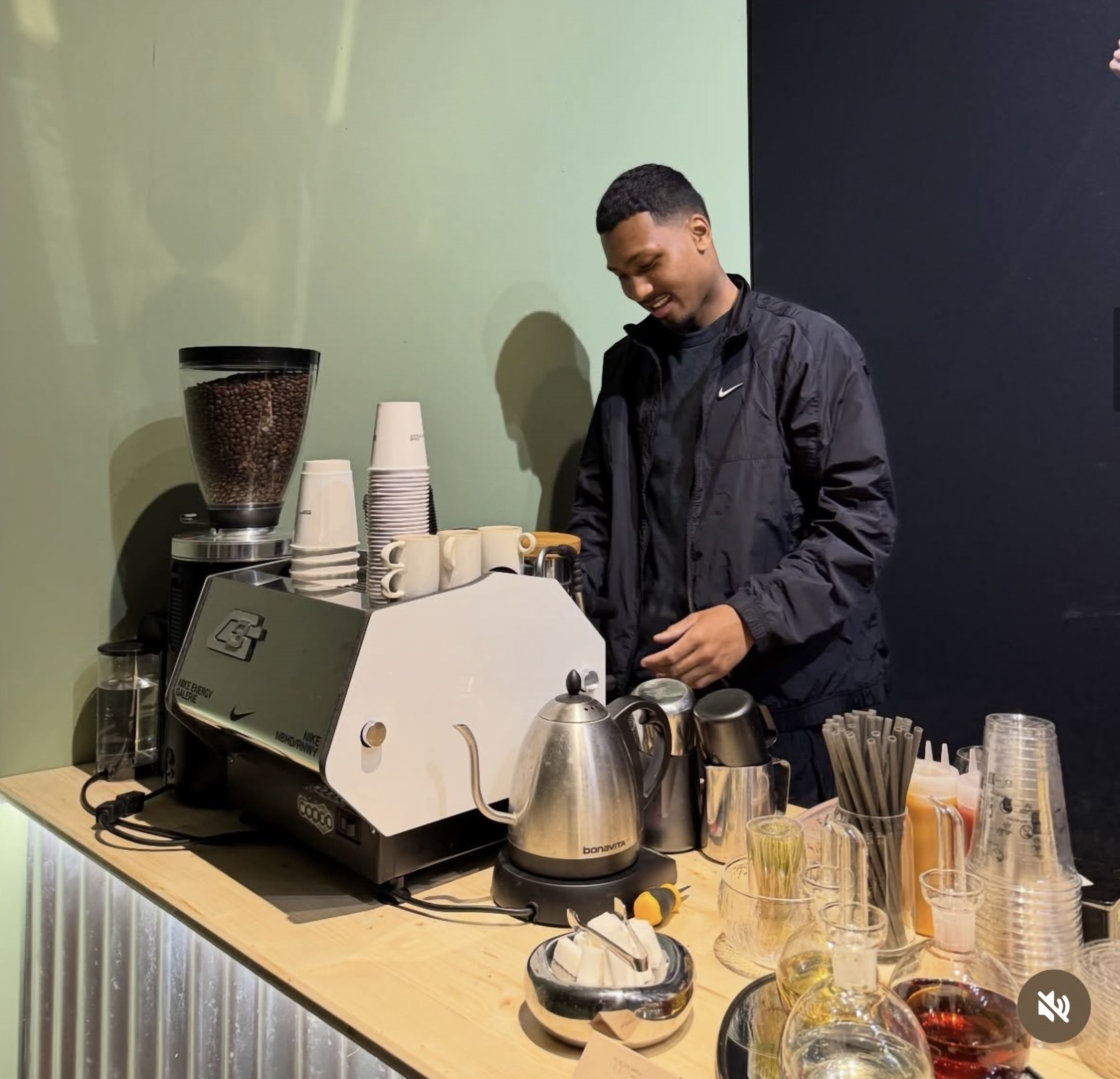 Barista KONI LAB au service